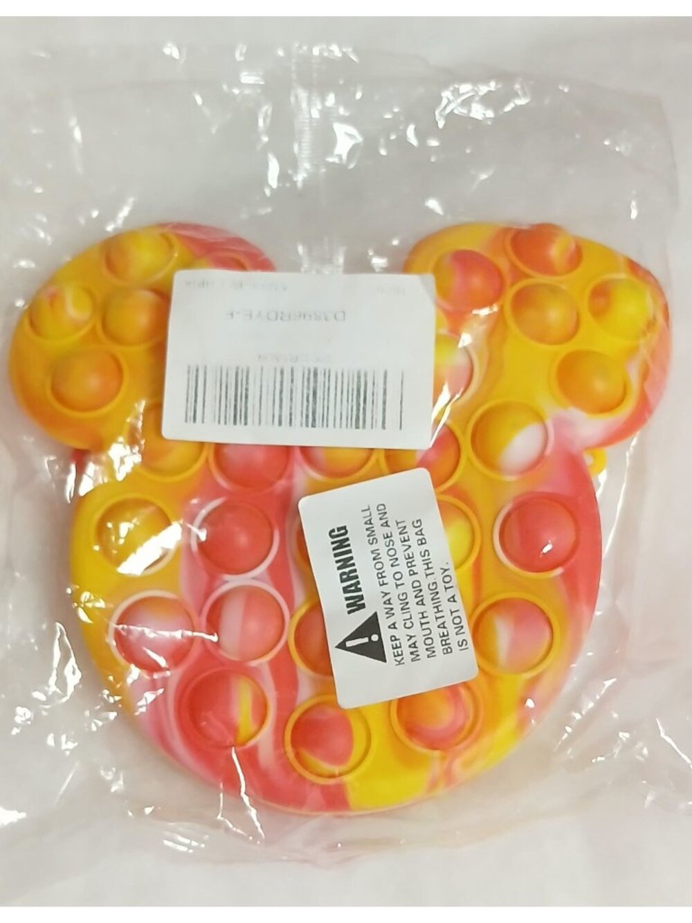 Mickey /Minnie Mouse inspired Bubblepop Fidget purse pouch with straps